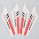 Red Syma Helicopter Blades A+B Component for S107G-02 FTS